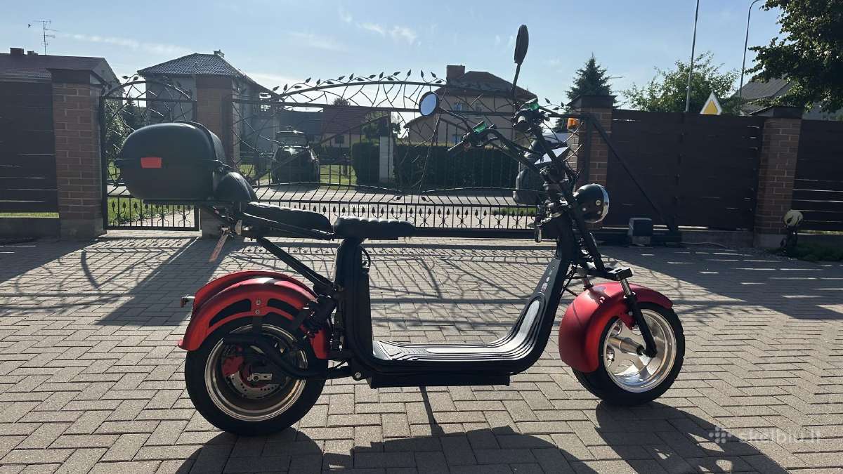 Elektrinis motoroleris skuteris Dayi motor E-gen 4 - nuotraukos Nr. 3