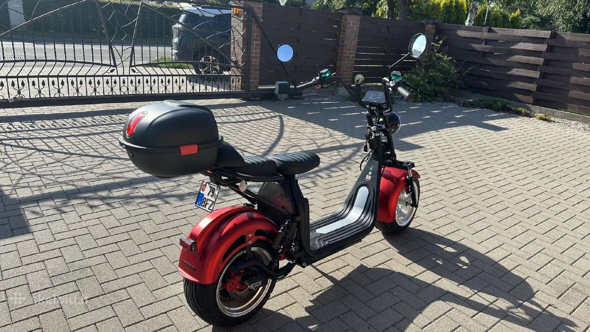 Elektrinis motoroleris skuteris Dayi motor E-gen 4 - nuotraukos Nr. 4