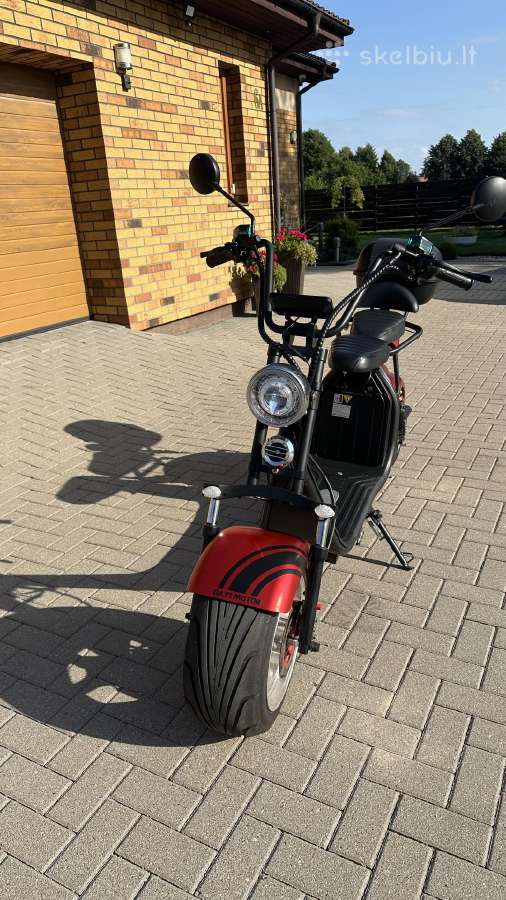 Elektrinis motoroleris skuteris Dayi motor E-gen 4 - nuotraukos Nr. 5
