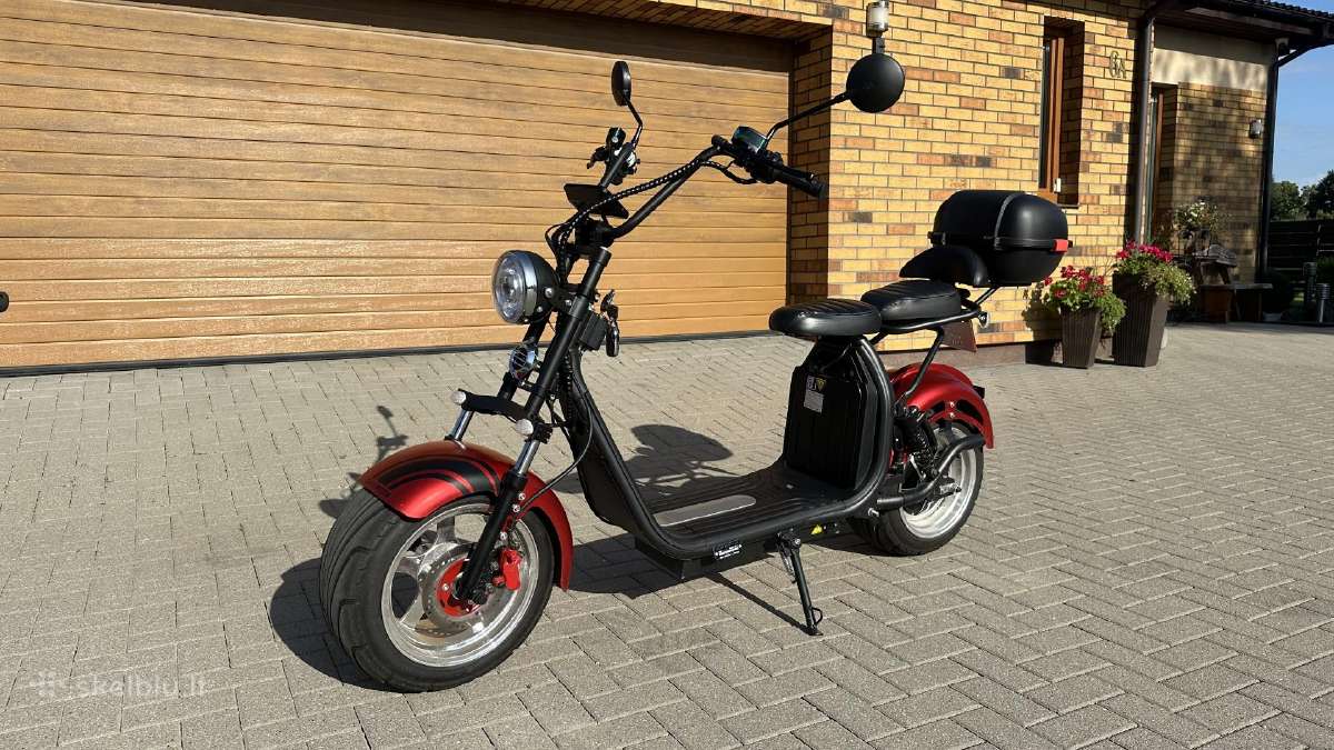 Elektrinis motoroleris skuteris Dayi motor E-gen 4 - nuotraukos Nr. 6