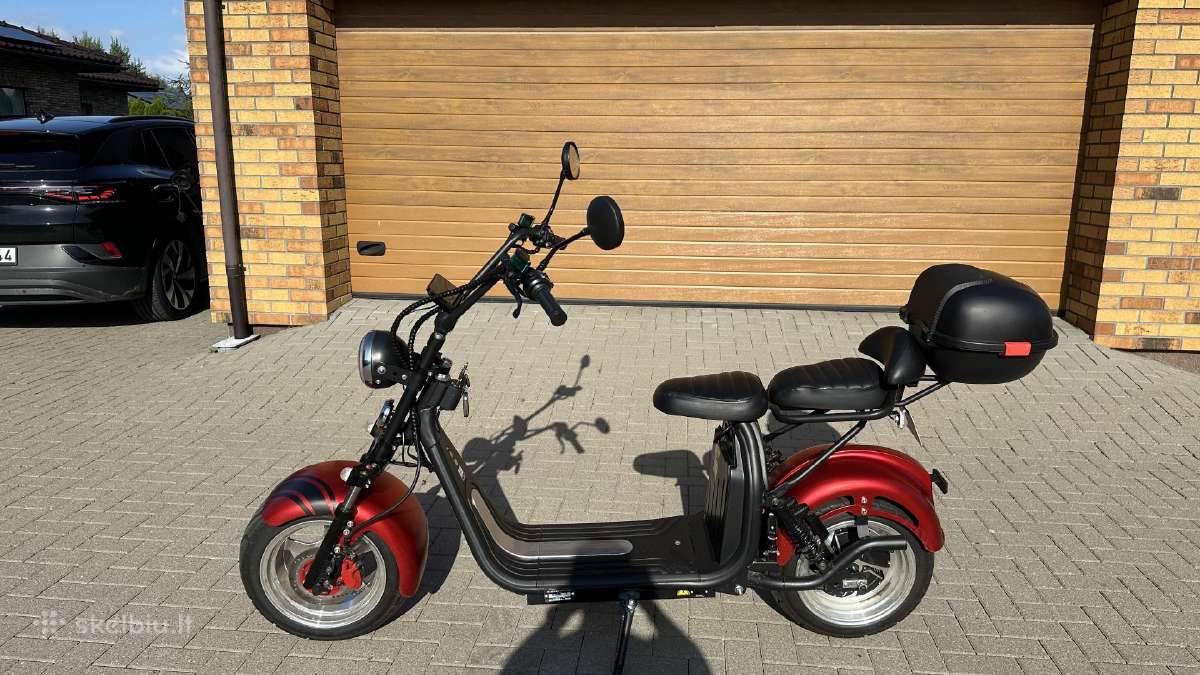 Elektrinis motoroleris skuteris Dayi motor E-gen 4 - nuotraukos Nr. 7