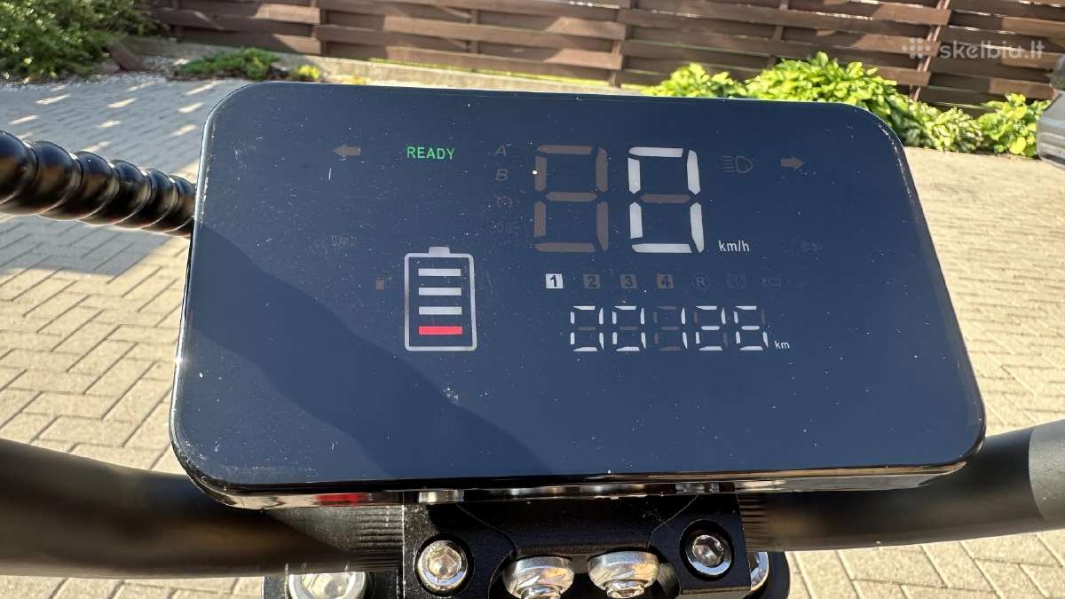 Elektrinis motoroleris skuteris Dayi motor E-gen 4 - nuotraukos Nr. 8