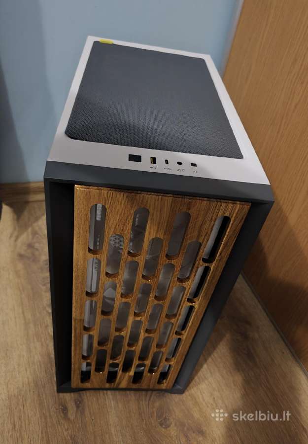 Corsair 4000d su aksesuarais ir custom front panel - nuotraukos Nr. 3