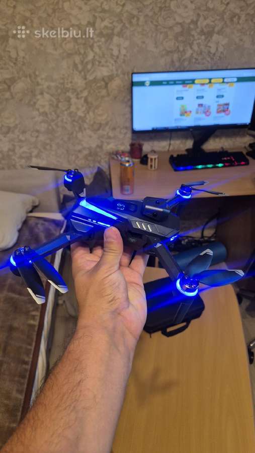 Parduodamas naujas dronas, pultelis su ekranu - nuotraukos Nr. 21