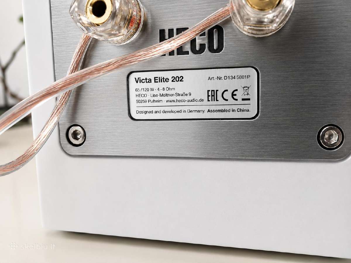 Heco Victa Elite 202 kolonėles tik 80 Eur. - nuotraukos Nr. 3