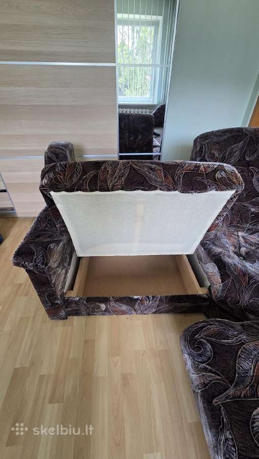 Minkštas kampinis komplektas – sofa-lova - nuotraukos Nr. 7