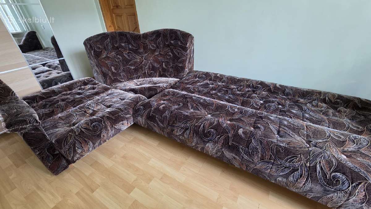 Minkštas kampinis komplektas – sofa-lova - nuotraukos Nr. 8