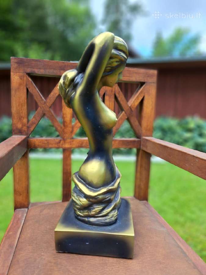 Didelė moters akto skulptūra (39 cm). - nuotraukos Nr. 3
