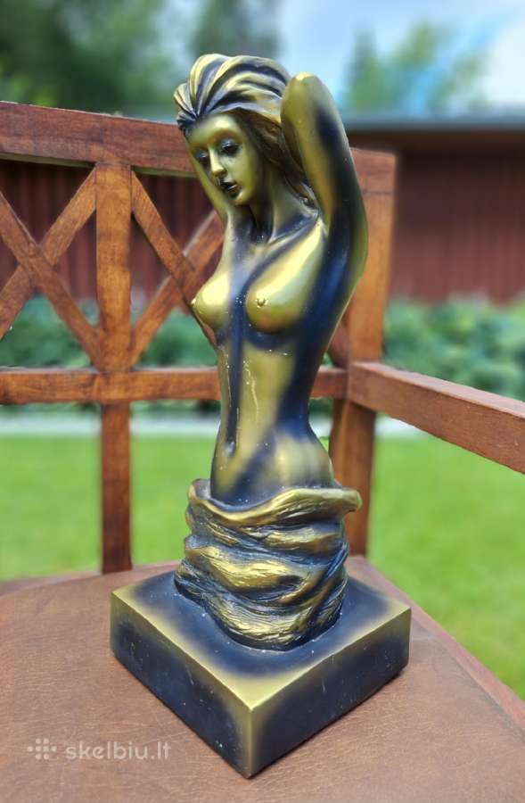Didelė moters akto skulptūra (39 cm). - nuotraukos Nr. 4