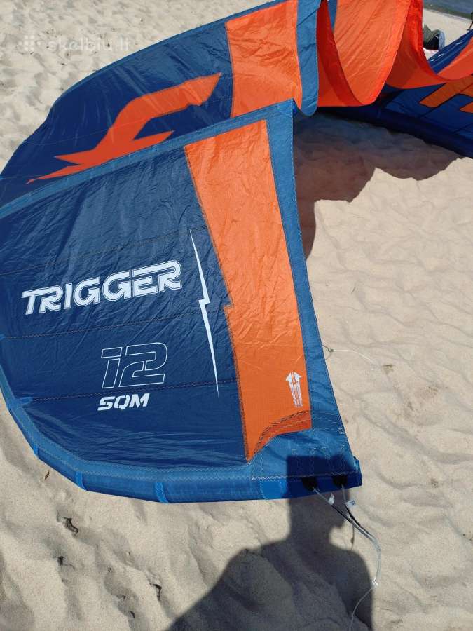 Fone trigger 12m su baru kaitas kite jegos aitvara - nuotraukos Nr. 17