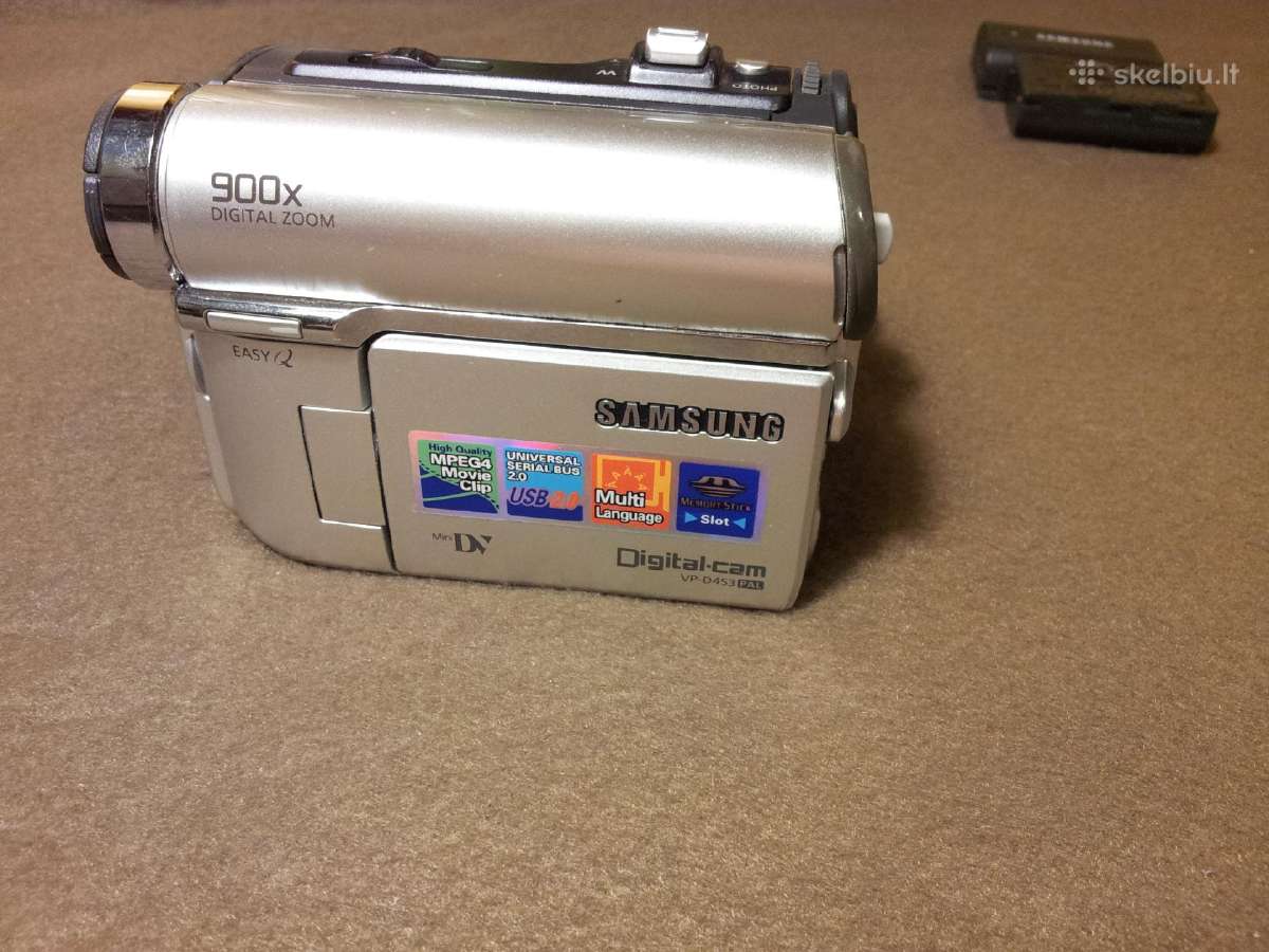 Filmavimo kamera Samsung Vp-d453 - nuotraukos Nr. 2
