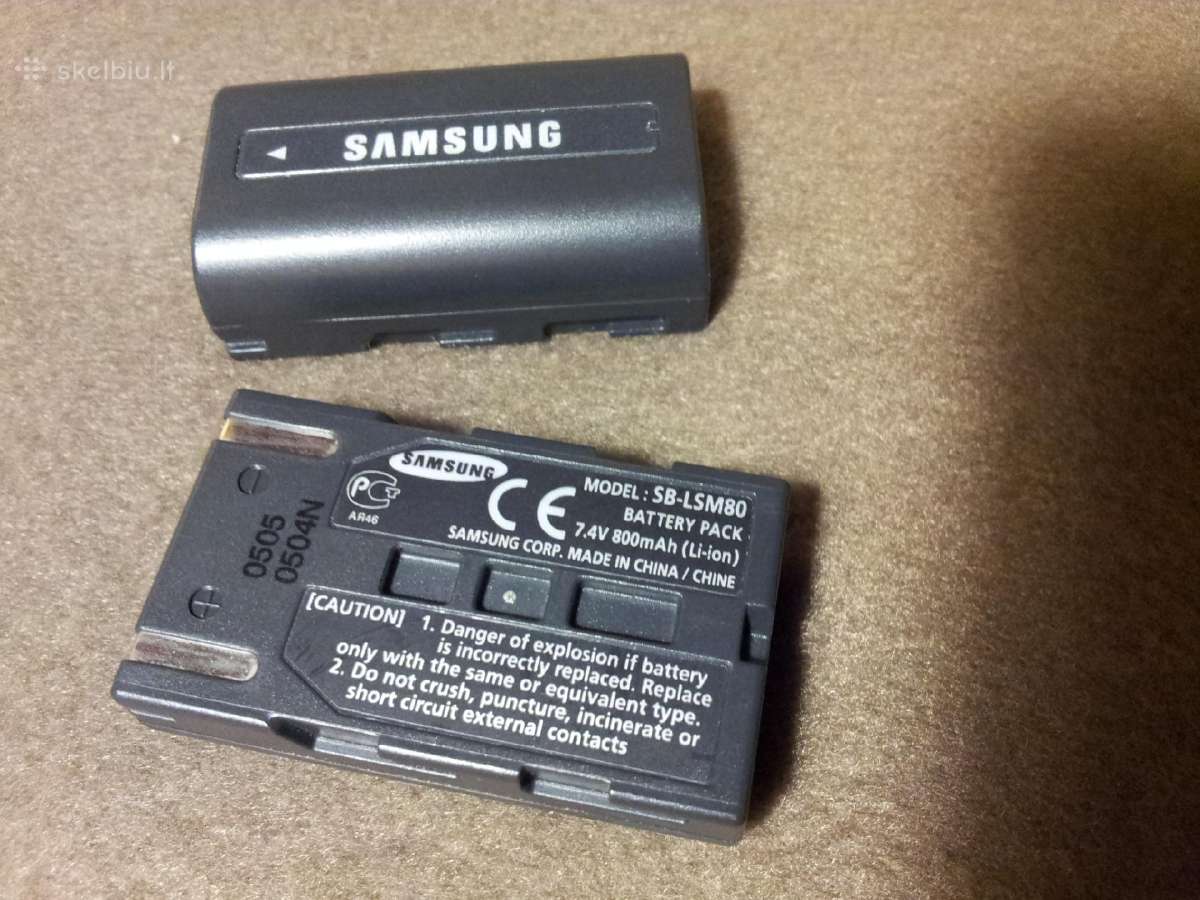 Filmavimo kamera Samsung Vp-d453 - nuotraukos Nr. 8