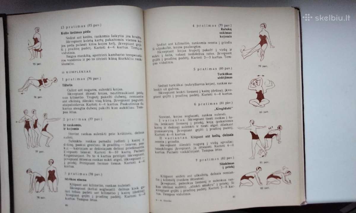 K. Dineika. Moters grožis, sveikata. 1975 m. leid. - nuotraukos Nr. 6