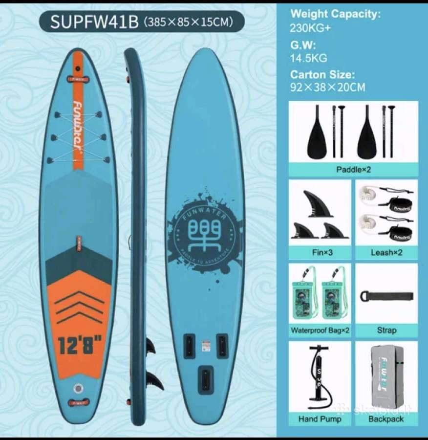 Irklentės Monkey 350 ir Funwater 385 (170€) - nuotraukos Nr. 2
