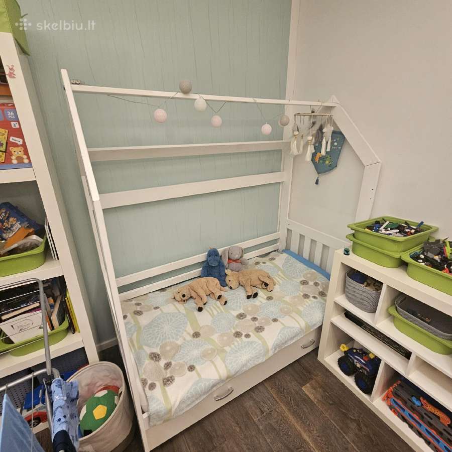 Parduodama vaikiška lova-namelis - nuotraukos Nr. 2
