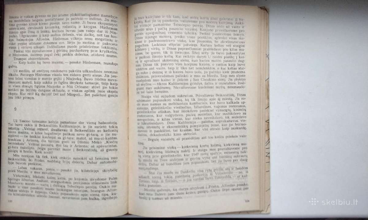 Dž. Keruakas. Kelyje. 1991 m. leid. - nuotraukos Nr. 7