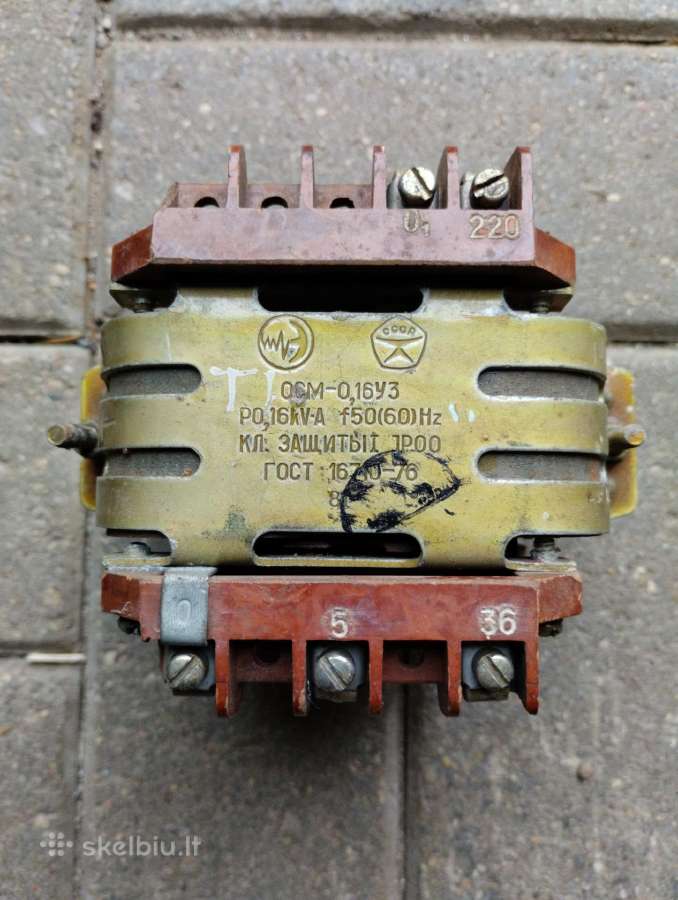 Transformatoriai 24 V ir 12 V - nuotraukos Nr. 8