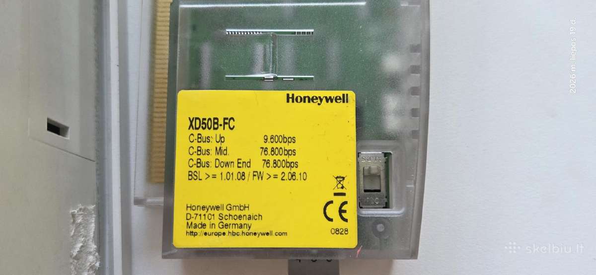 Valdiklis Honeywell Excel 50 su C-bus moduliu - nuotraukos Nr. 3