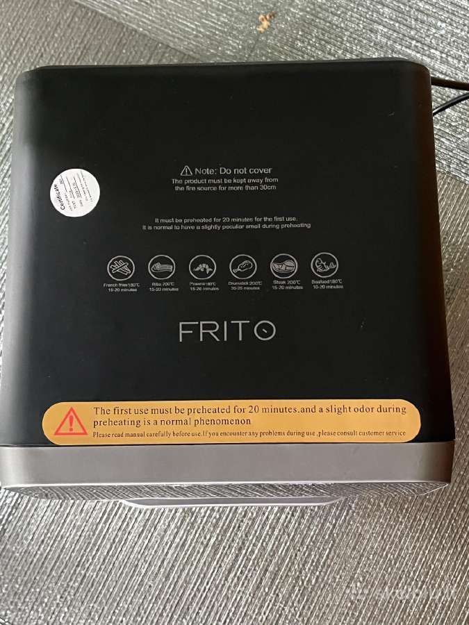 Karšto oro skrudintuvė Frito Smart Oven - nuotraukos Nr. 2