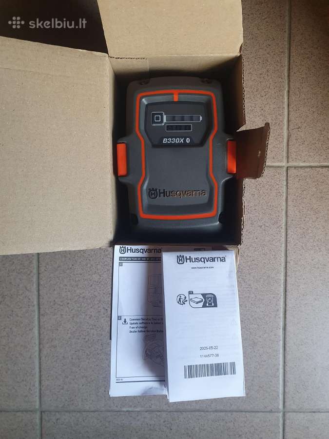 Husgvarna B330x baterija - nuotraukos Nr. 4