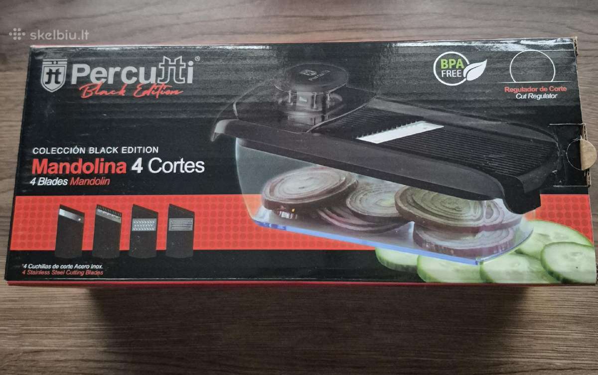 Percutti Black Edition daržovių pjaustyklė - nuotraukos Nr. 2