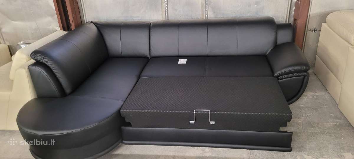 Odiniai Baldai Reglainer komplektas kampas sofa - nuotraukos Nr. 37