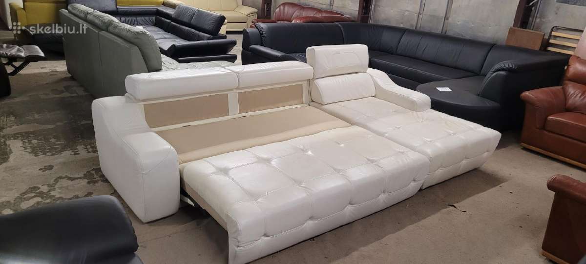 Odiniai Baldai Reglainer komplektas kampas sofa - nuotraukos Nr. 2