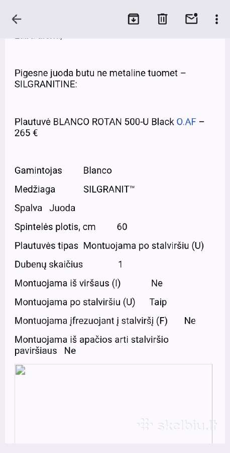 Kriauklė - nuotraukos Nr. 2