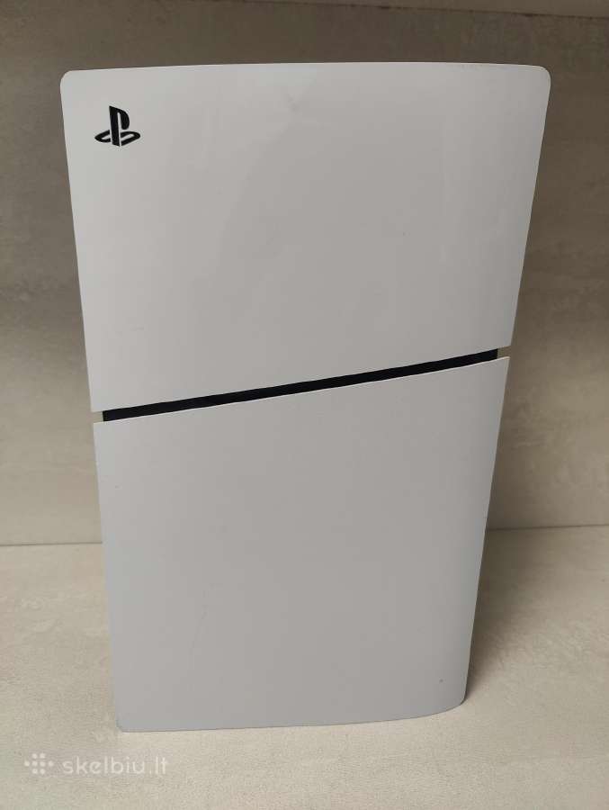 Atrišama Ps5 Slim diskinė konsolė su garantija - nuotraukos Nr. 5