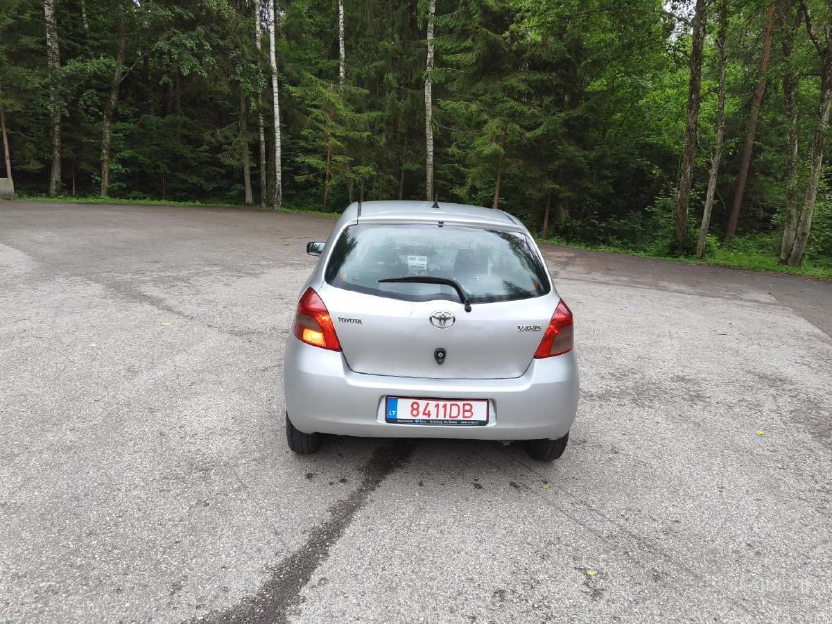 Toyota Yaris 2007 1.0 51kw 3 cilindrai - nuotraukos Nr. 6