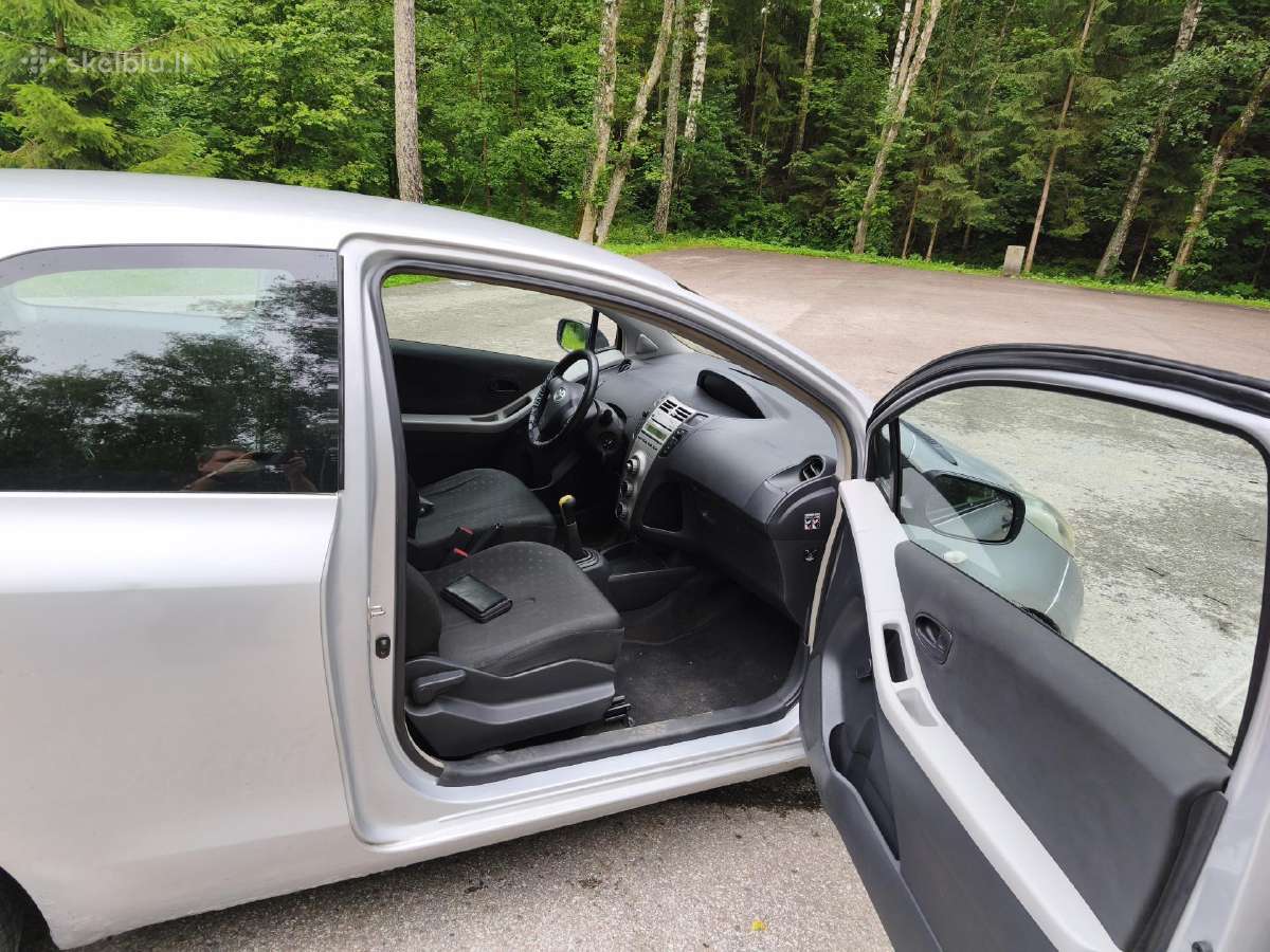 Toyota Yaris 2007 1.0 51kw 3 cilindrai - nuotraukos Nr. 7