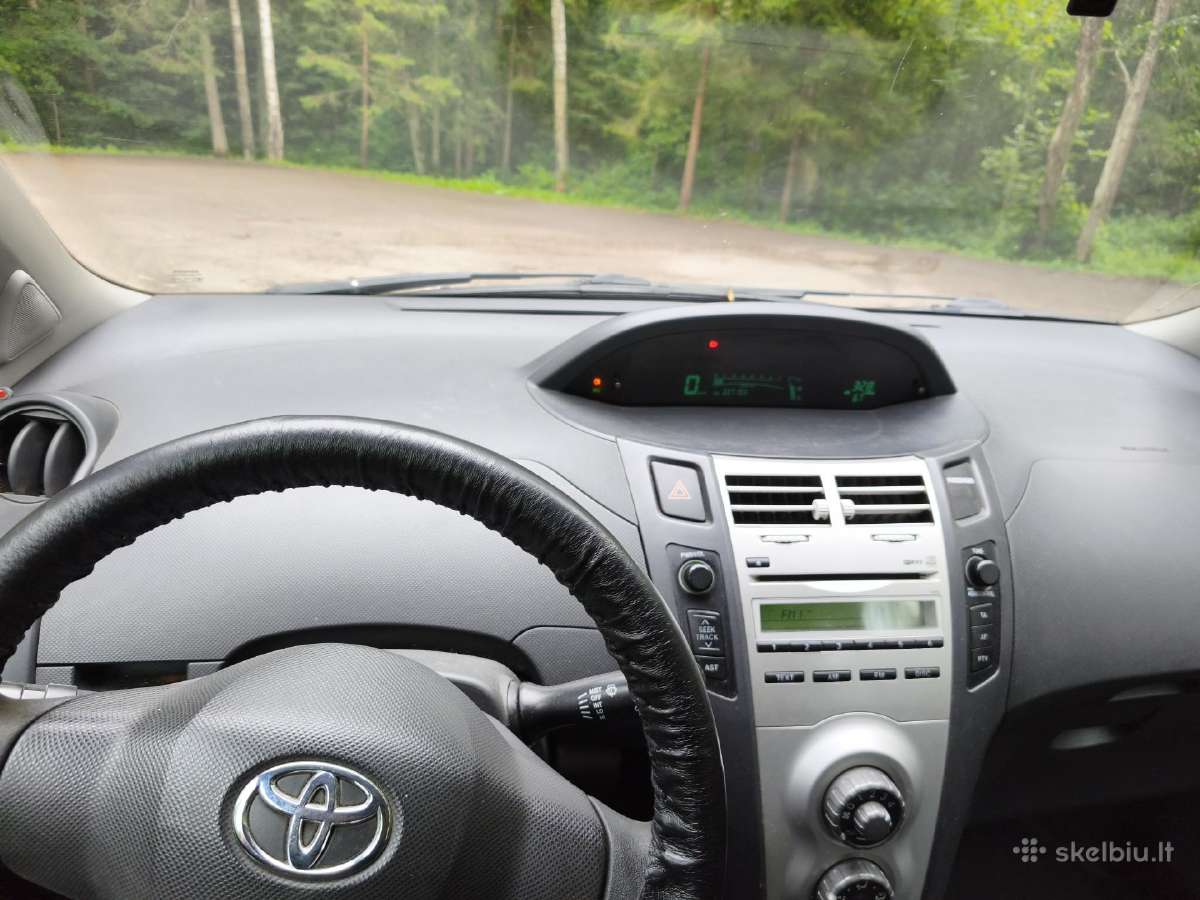 Toyota Yaris 2007 1.0 51kw 3 cilindrai - nuotraukos Nr. 8