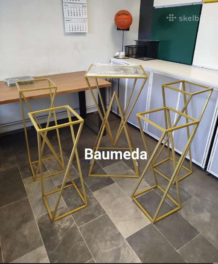 Metalinės dekoracijos,metaliniai baldai - nuotraukos Nr. 16