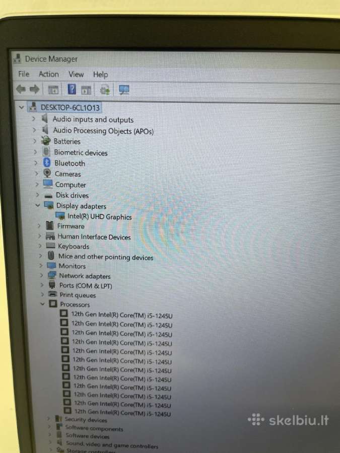Elitebook 650 G9 i5-1245u 16gb RAM 256gb SSD - nuotraukos Nr. 7