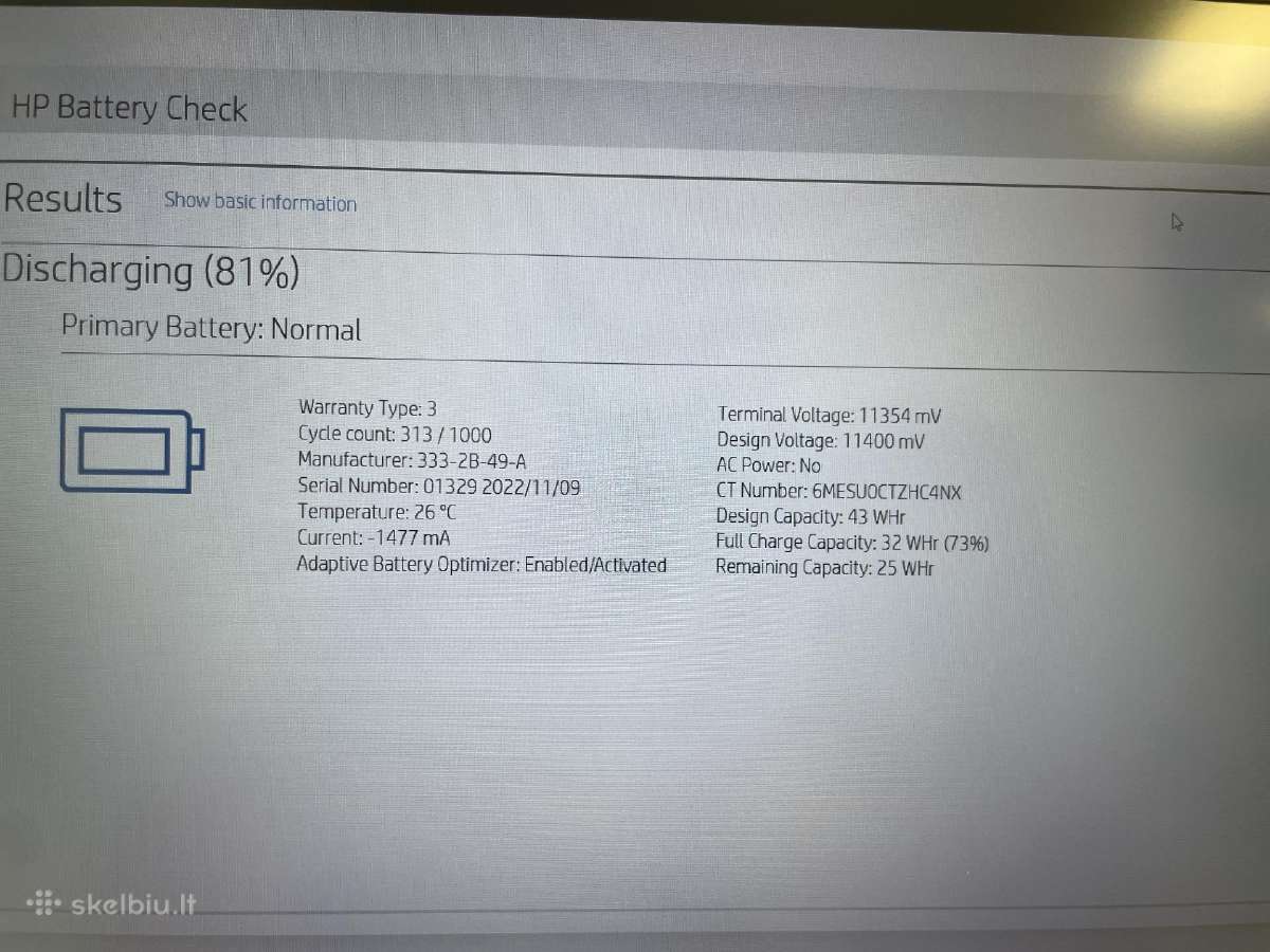 Elitebook 650 G9 i5-1245u 16gb RAM 256gb SSD - nuotraukos Nr. 9