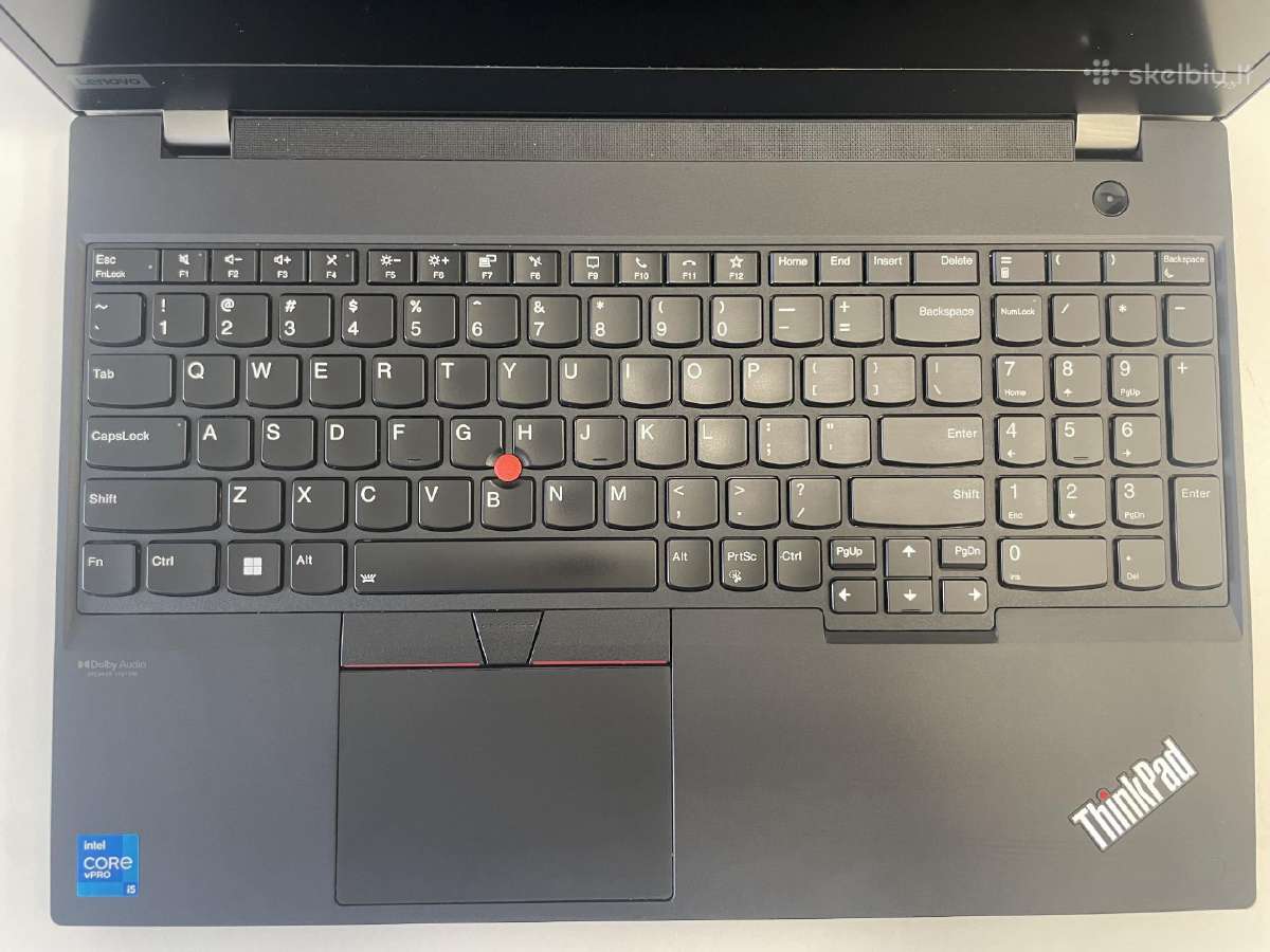 Lenovo Thinkpad T15 Gen 2 i5-1145g7 512ssd 16ram - nuotraukos Nr. 5
