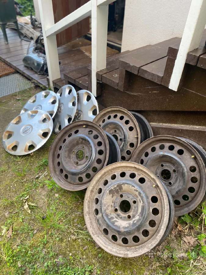 Geležinai Ratlankai sū plastikiniais gaubtais - nuotraukos Nr. 4
