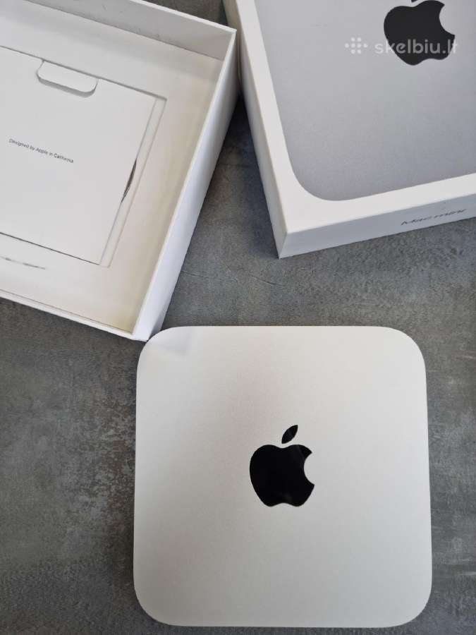 Apple Mac Mini (2023) Apple M2/8gb/512gb SSD/macos - nuotraukos Nr. 2