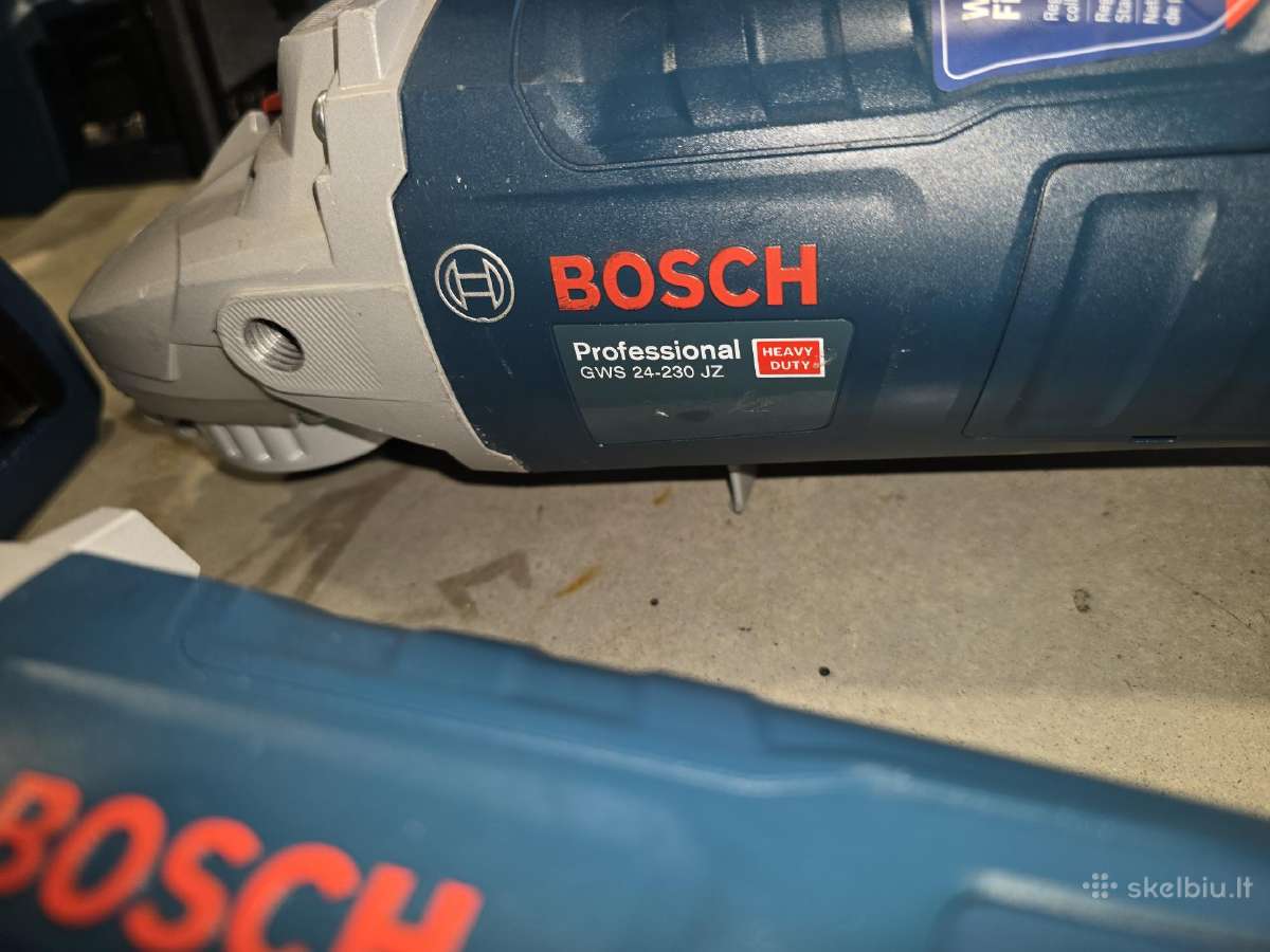 Bosch kampiniai slifuokliai ir kiti irankiai - nuotraukos Nr. 5
