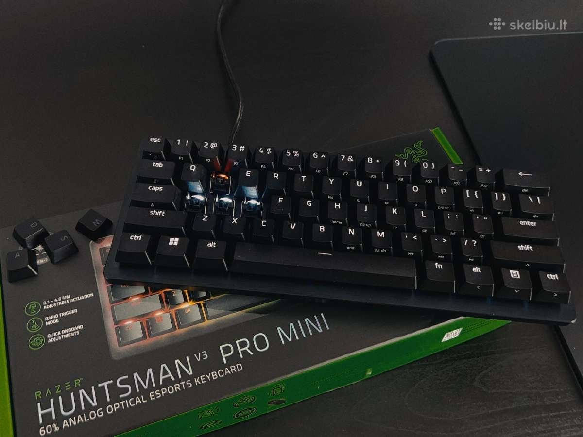 Razer Huntsman V3 Pro Mini - nuotraukos Nr. 2