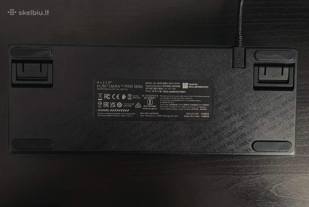 Razer Huntsman V3 Pro Mini - nuotraukos Nr. 3