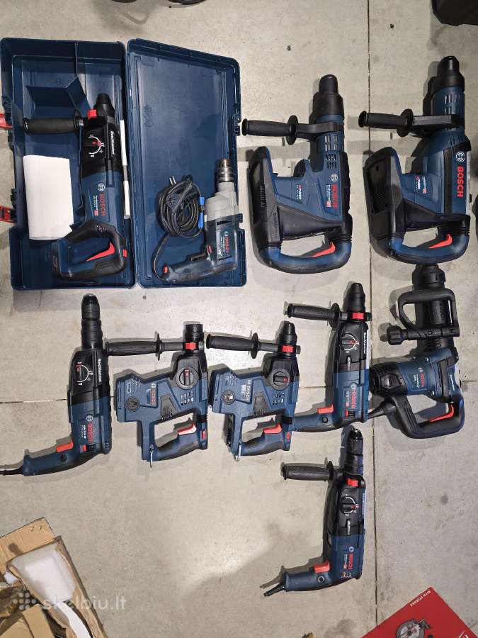 Bosch kampiniai slifuokliai ir kiti irankiai - nuotraukos Nr. 10