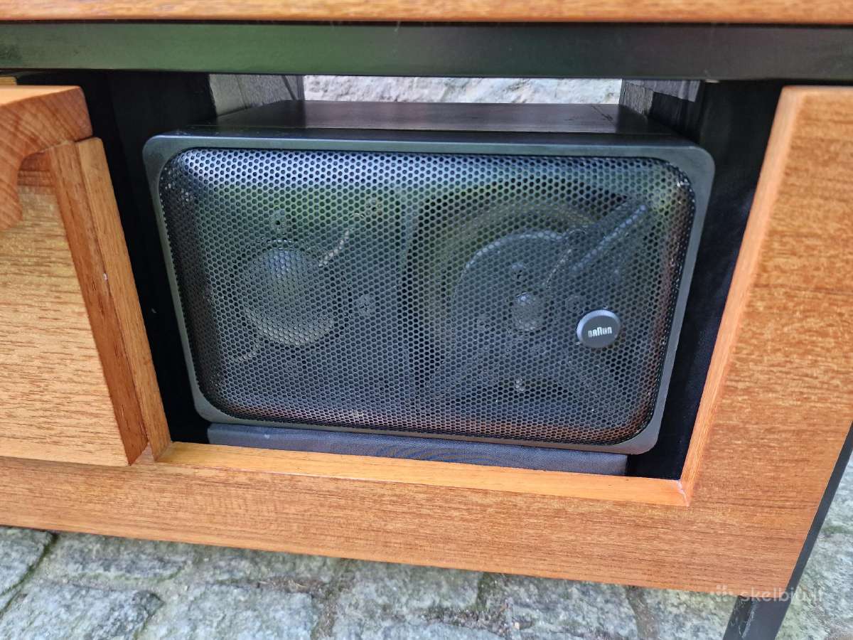 Vintažinė mid century Bauhaus st.audio konsolė - nuotraukos Nr. 8