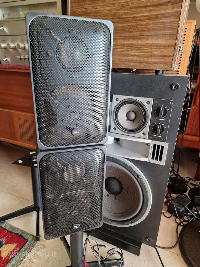 Vintažinė mid century Bauhaus st.audio konsolė - nuotraukos Nr. 11