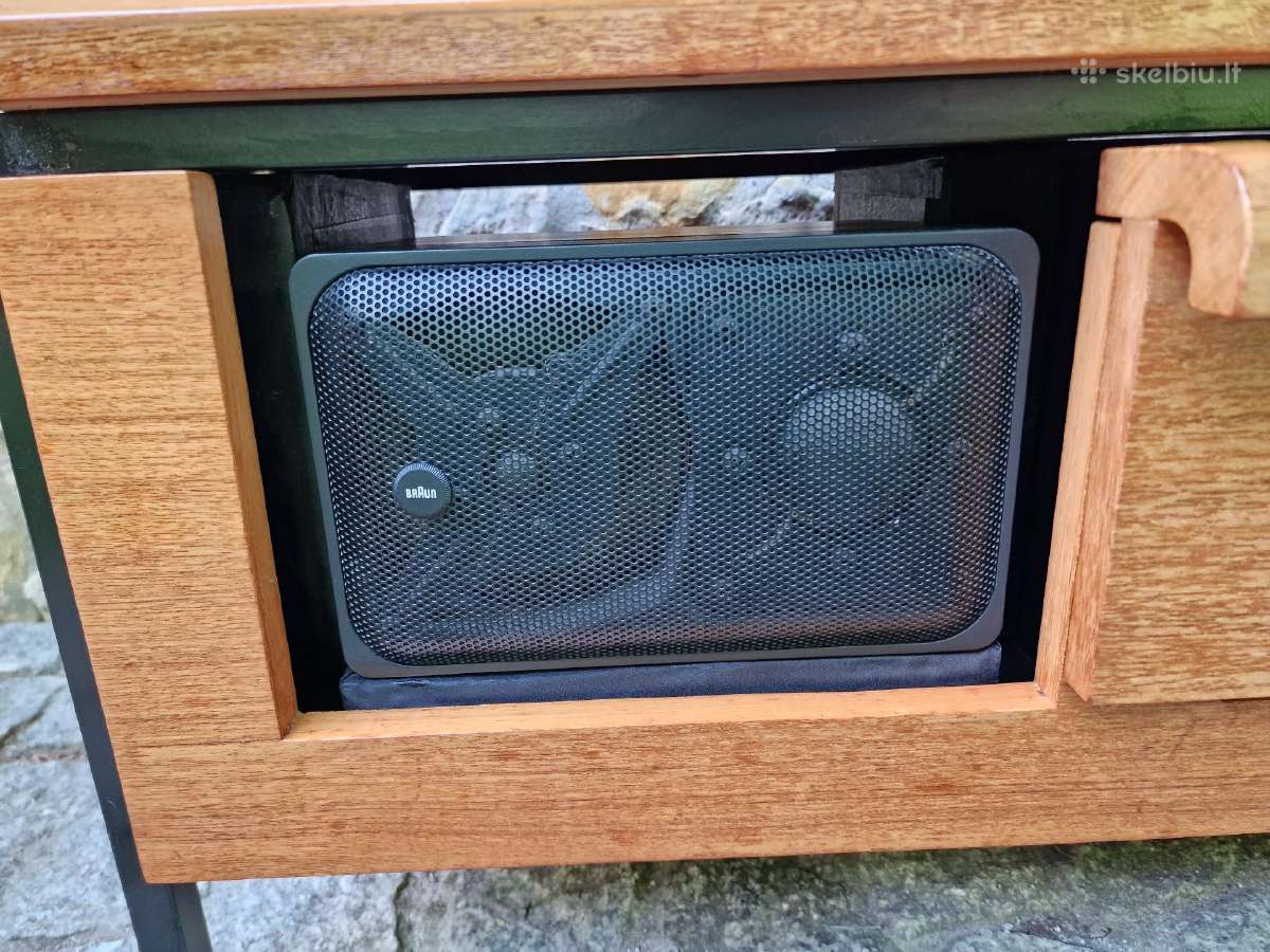 Vintažinė mid century Bauhaus st.audio konsolė - nuotraukos Nr. 13