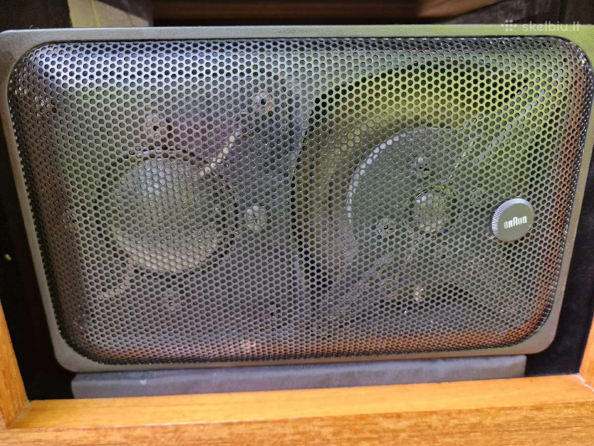 Vintažinė mid century Bauhaus st.audio konsolė - nuotraukos Nr. 15