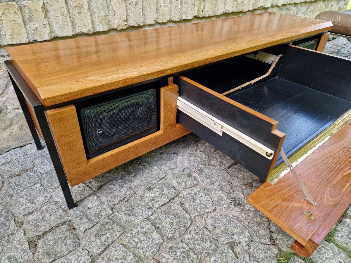 Vintažinė mid century Bauhaus st.audio konsolė - nuotraukos Nr. 18