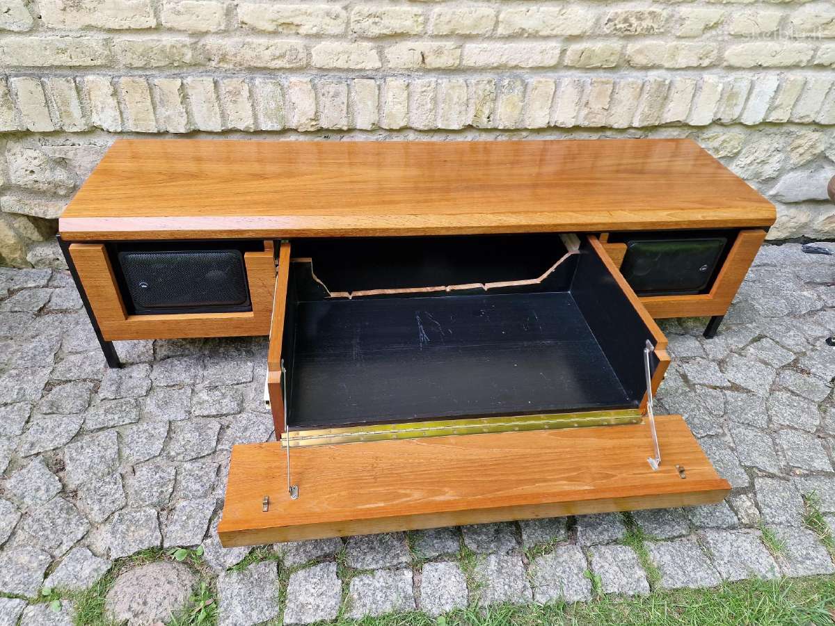 Vintažinė mid century Bauhaus st.audio konsolė - nuotraukos Nr. 19