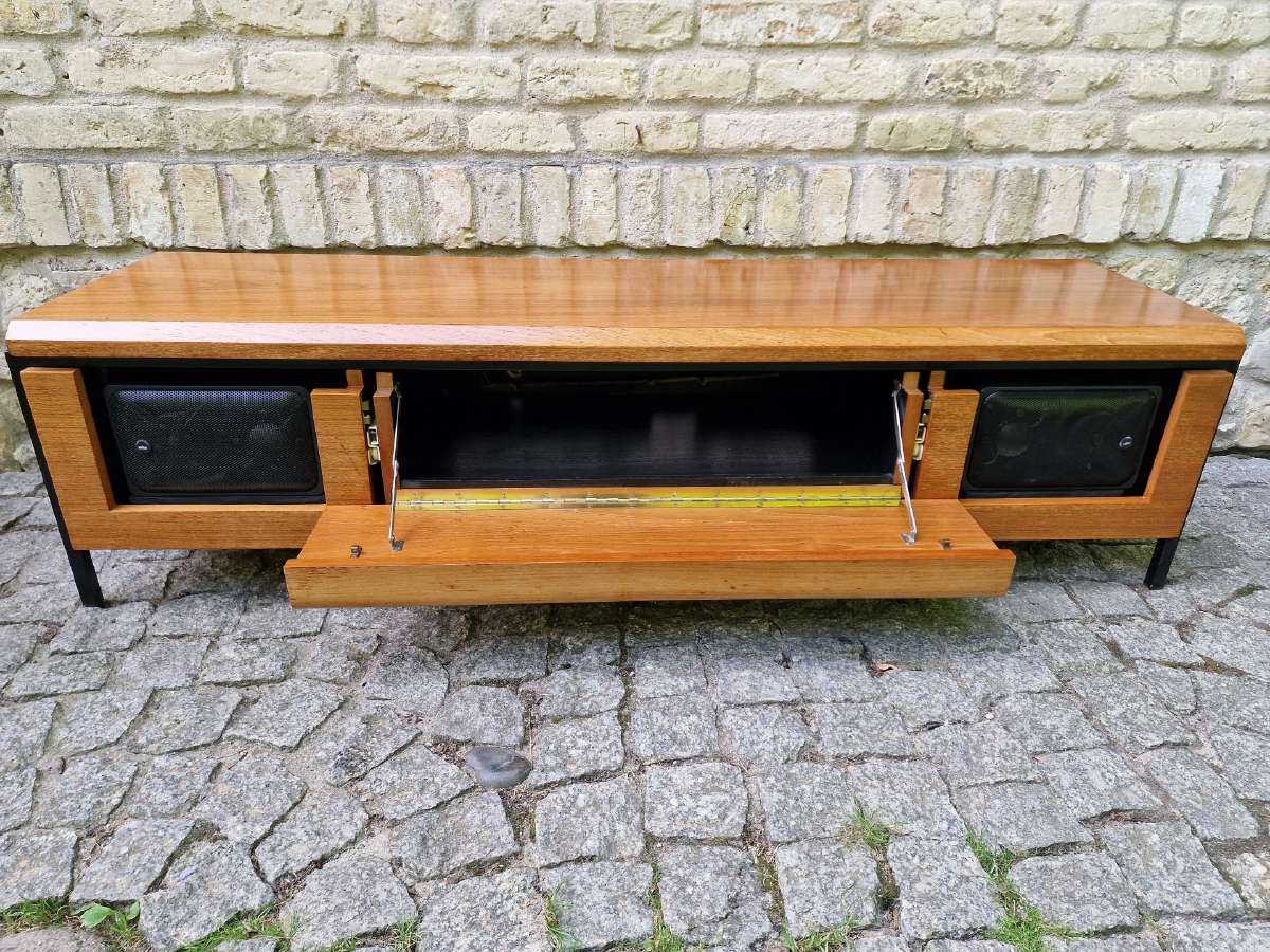 Vintažinė mid century Bauhaus st.audio konsolė - nuotraukos Nr. 24