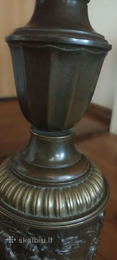 Antikvarinis stalo šviestuvas 60-65cm - nuotraukos Nr. 6